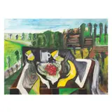 Federico Aguilar Alcuaz, Still Life on a Veranda