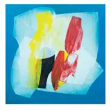Romulo Olazo, Untitled #346, mixed media on canvas