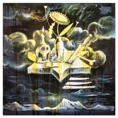 Manuel Ocampo, Eeeeeee, oil on canvas