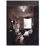 Lee Aguinaldo, The Room #1 (Hotel Frederic's, Manila, PI), marker pen on photo mounted on plywood
