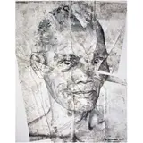 Martin Honasan, Pihak, mixed media on canvas