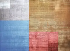 Silver Square by Norberto Carating, acrylic on canvas, offered Sep 2020