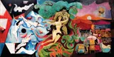 Goddesses by Ang Kiukok <small><, small><br & > Mauro, oil on panel, offered Jun 2020