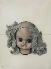 Untitled by Marina Cruz, oil on canvas, offered Sep 2017