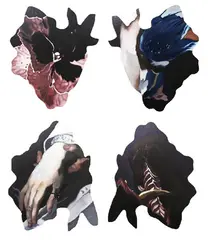 Patricia Eustaquio, Studies in Minor III (grouping), oil on canvas