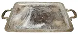 Menchu Katigbak Collection, Rectangular Silver Plated Platter