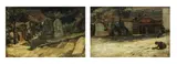 Juan Luna, a.) Scenes of Everyday life in  Japan
b.) Scenes of Everyday life in  Japan