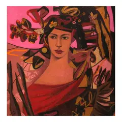 Hermès Alègrè, Untitled, oil on canvas