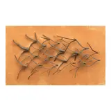 Birds in Flight by Unidentified artist, brass, offered Jul 2026