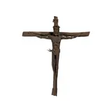 Crucifix, Untitled, brass