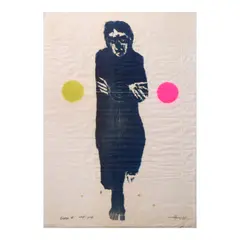 Rod Paras-Perez, Dolorosa III, woodcut A/P
