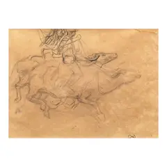 Untitled by Demetrio Diego, charcoal on paper, offered Apr 2026