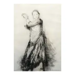 Untitled by Dante Silverio, pastel on paper, offered Apr 2026