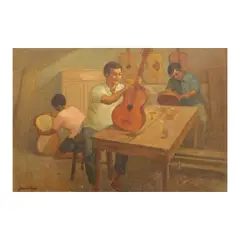Jose Hernandez, Untitled, oil on canvas