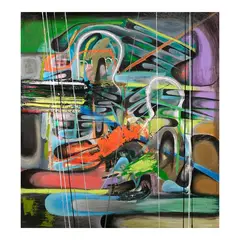 Untitled by Neil D.C, oil on canvas, offered Apr 2026