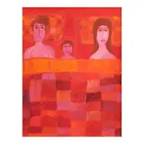Norman Crisologo, Natural Birth Control, oil on paper