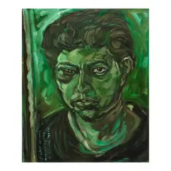 Melvin Culaba, Kulaba, oil on canvas