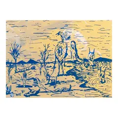 Pow Martinez, Similar But Different (Box Set 2), unique serigraph print