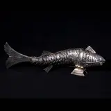 An Articulated Fish Form Figurine, Untitled