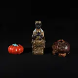 Three Ceramic Figurines, Untitled