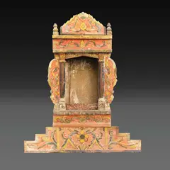 Untitled by An Antique Bohol Urna, polychromed hardwood, offered Apr 2026