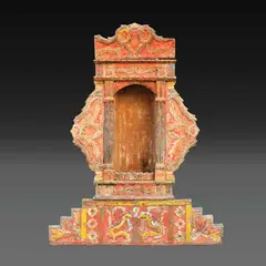 Untitled by An Antique Bohol Urna, polychromed hardwood, offered Apr 2026