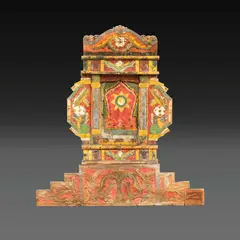 Untitled by An Antique Bohol Urna, polychromed hardwood, offered Apr 2026