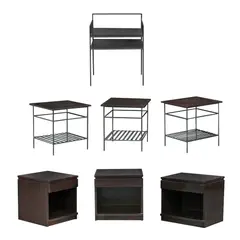 Untitled by A Group of Tables, hardwood, laminated wood, steel and narra, offered Apr 2026