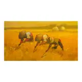 Cesar Buenaventura, Rice Harvesting