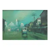 Untitled by Cesar Buenaventura, oil on canvas, offered Jan 2026