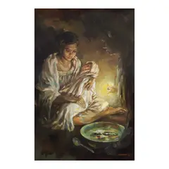 Leonardo Cruz, Untitled, oil on canvas