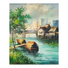 Oscar Navarro, Untitled, oil on canvas