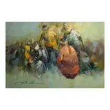 Sabungero by Alfredo Buenaventura, oil on canvas, offered Jan 2026