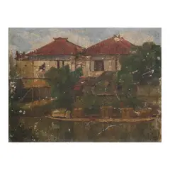 Elias Laxa, Untitled, oil on canvas