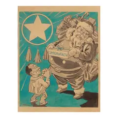 Untitled by José Pereira, pen and ink, watercolor on paper, offered Jan 2026