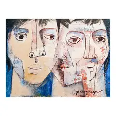 Paco Gorospe, Untitled, oil on canvas
