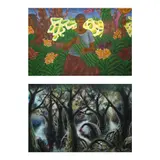 Two Artworks, Untitled, Kevin Balboa (b. 1991)<br> b.) Untitled<br> signed and dated 2015 (lower right)<br> oil on canvas<br> 23 3/4” x 36” (60 cm x 91 cm)