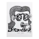 Richard Quebral, Nana Rosa, archival pen and ink on paper