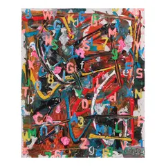 Sam Penaso, Untitled, mixed media on paper