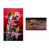 Perfecto Palero Jr., a.) Might
b.) Faith, b.) signed (lower right) <br /> acrylic on canvas <br /> 36” x 60” (91 cm x 152 cm)