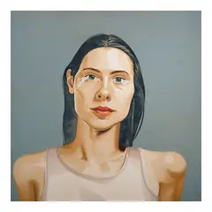 Ronald Caringal, I Remember Losing Sight of Color, oil on canvas