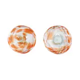 Impy Pilapil, a.) Untitled 
b.) Untitled, b.) signed <br /> original blown glass plate <br /> H: 1 1/2” (4 cm) <br /> D: 16 1/2” (42 cm)