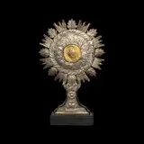 An Early 1900’s Reliquary, Untitled, brass, wood