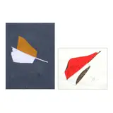 Arturo Luz, A Lot of Two Artworks, <br />b.) Untitled<br />signed (lower right)<br />mixed media on paper<br />8 1/2” x 11” (22 cm x 28 cm)