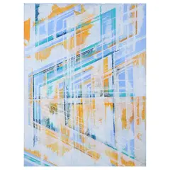 Jay Ragma, Rebuilding The Ruins, acrylic on canvas