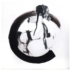 Crystal Tranquilino, Void, oil on canvas
