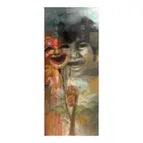 Manuel Sintos, Smile, oil on canvas