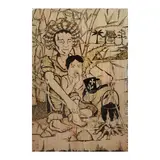 Christopher Hermosura<br & > Jeffrey Simple, A Life of Less, pyrography