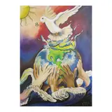 Alterez Reggie Donaire, Peace Painting, acrylic on canvas