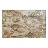 Salvador R. Necerio, Kalakal Riyalidad, pyrography